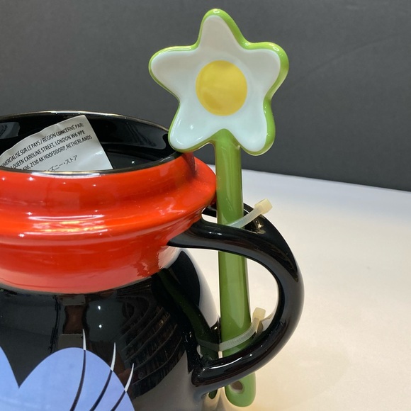 Disney Parks Minnie Mouse Mug with Flower Spoon - Picture 9 of 9